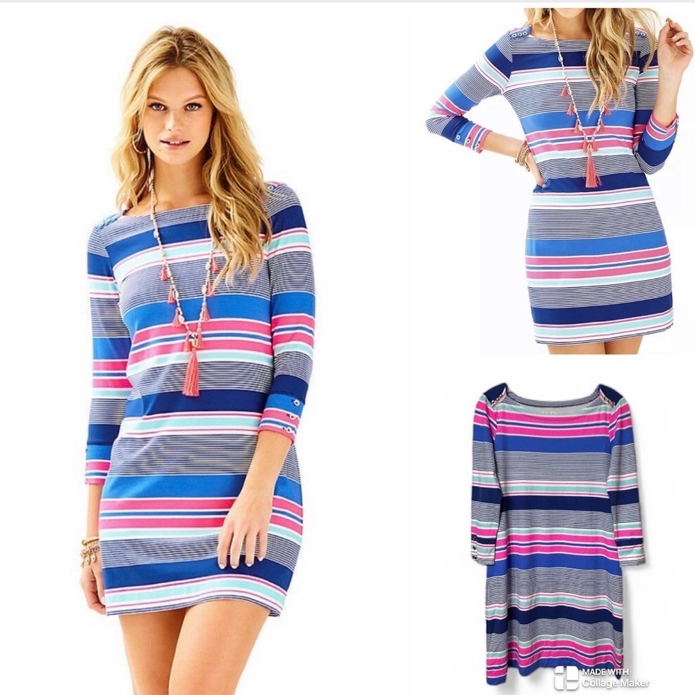 Lilly Pulitzer Sophie UPF 50 boat neck dress